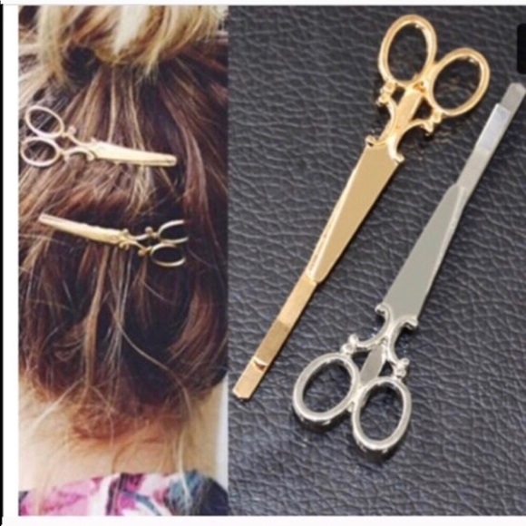 Accessories - Brand New pair (2 piece) of scissor hair pins!